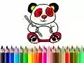 กลับไปโรงเรียน: ระบายสีแพนด้า เกมออนไลน์ กลับไปโรงเรียน: ระบายสีแพนด้า เกมออนไลน์