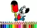 กลับไปโรงเรียน: การระบายสีหนู เกมออนไลน์ กลับไปโรงเรียน: การระบายสีหนู เกมออนไลน์