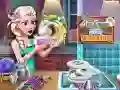 การล้างจานของราชินีแห่งน้ำแข็ง เกมออนไลน์ การล้างจานของราชินีแห่งน้ำแข็ง เกมออนไลน์