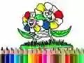 กลับไปโรงเรียน: ระบายสีดอกไม้ เกมออนไลน์ กลับไปโรงเรียน: ระบายสีดอกไม้ เกมออนไลน์