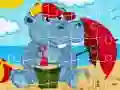 จิ๊กซอว์ฮิปโป เกมออนไลน์