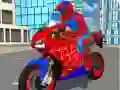 ฮีโร่สตันต์มอเตอร์ไซค์แมงมุมจำลอง 3D 2 เกมออนไลน์ ฮีโร่สตันต์มอเตอร์ไซค์แมงมุมจำลอง 3D 2 เกมออนไลน์