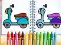สมุดระบายสีจักรยานน่ารัก เกมออนไลน์ สมุดระบายสีจักรยานน่ารัก เกมออนไลน์