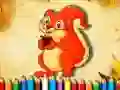 หนังสือระบายสีกระรอก เกมออนไลน์