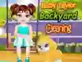 การทำความสะอาดสวนหลังบ้านของเบบี้เทย์เลอร์ เกมออนไลน์
