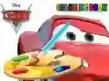 หนังสือระบายสี Disney Cars เกมออนไลน์