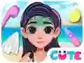 ซูเปอร์ฮีโร่สีม่วงทริปฤดูร้อน เกมออนไลน์