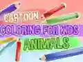 การระบายสีการ์ตูนสำหรับเด็กสัตว์ เกมออนไลน์ การระบายสีการ์ตูนสำหรับเด็กสัตว์ เกมออนไลน์