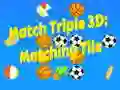 จับคู่สาม 3D: กระเบื้องที่ตรงกัน เกมออนไลน์ จับคู่สาม 3D: กระเบื้องที่ตรงกัน เกมออนไลน์