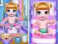 เวลาว่ายน้ำที่น่ารักของแฝด เกมออนไลน์ เวลาว่ายน้ำที่น่ารักของแฝด เกมออนไลน์