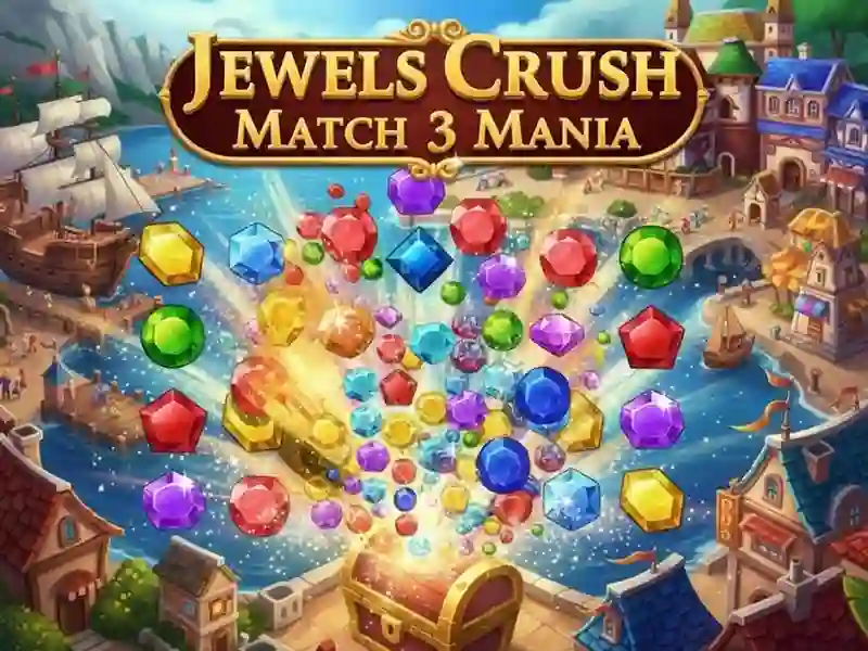อัญมณี Crush Match 3 Mania เกมออนไลน์