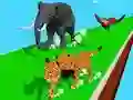 การแข่งขันแปลงสัตว์ 3D เกมออนไลน์ การแข่งขันแปลงสัตว์ 3D เกมออนไลน์