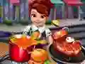 ทำอาหารเร็ว: ฮอทดอกและเบอร์เกอร์คลั่ง เกมออนไลน์