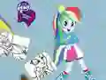 สมุดระบายสี Equestria Girls เกมออนไลน์