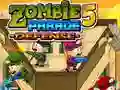 การป้องกันขบวนซอมบี้ 5 เกมออนไลน์ การป้องกันขบวนซอมบี้ 5 เกมออนไลน์