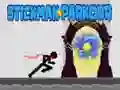 Stickman Parkour เกมออนไลน์ Stickman Parkour เกมออนไลน์