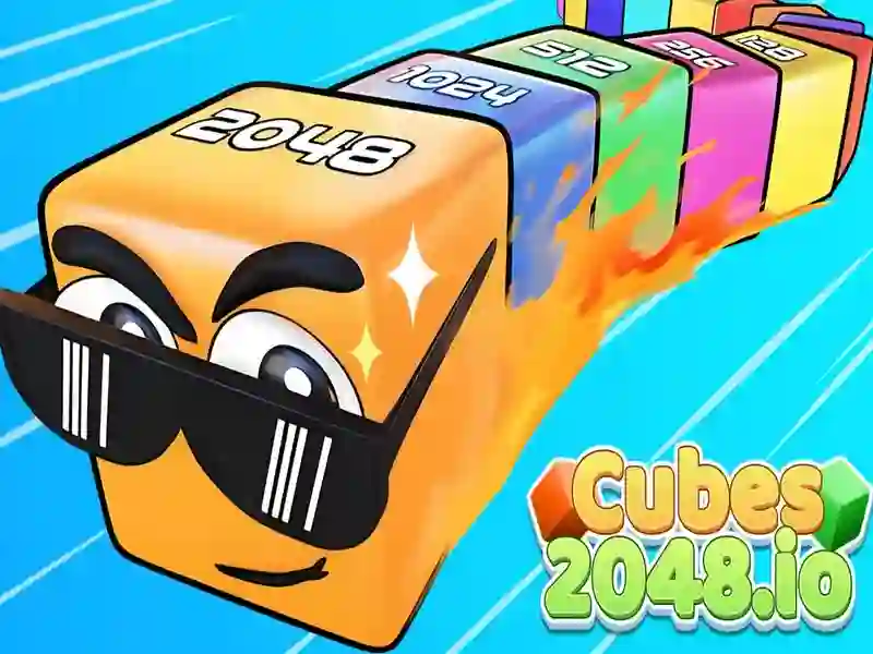 Cubes 2048 io เกมออนไลน์