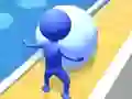 การวิ่งลูกบอลหิมะ 3D เกมออนไลน์ การวิ่งลูกบอลหิมะ 3D เกมออนไลน์