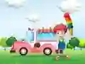 ระบายสีรถบรรทุกสำหรับเด็ก เกมออนไลน์