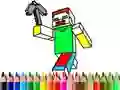 กลับไปโรงเรียน: การระบายสี Minecraft เกมออนไลน์ กลับไปโรงเรียน: การระบายสี Minecraft เกมออนไลน์