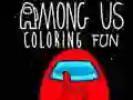 ความสนุกในการระบายสี Among Us เกมออนไลน์