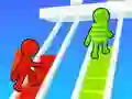 การแข่งขันบันได 3D เกมออนไลน์ การแข่งขันบันได 3D เกมออนไลน์