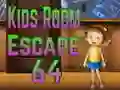 หนีจากห้องเด็ก Amgel 64 เกมออนไลน์