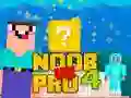 นูบ vs โปร 4 Lucky Block เกมออนไลน์