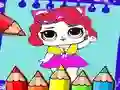 หนังสือระบายสีตุ๊กตา เกมออนไลน์