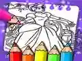 หนังสือระบายสีซินเดอเรลล่า เกมออนไลน์