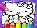 สมุดระบายสี Hello Kitty เกมออนไลน์