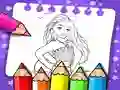 สมุดระบายสีโมอานา เกมออนไลน์