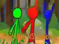 StickMan พี่น้อง ปะทะ ซอมบี้ เกมออนไลน์