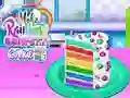 ทำเค้กคอนเฟตตีสีรุ้ง เกมออนไลน์