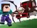 นูบ vs รถไฟแมงมุม เกมออนไลน์