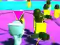 เด็กผู้ชายล้ม Toilet Skibidi เกมออนไลน์