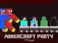 MinerCraft ปาร์ตี้ 4 ผู้เล่น เกมออนไลน์