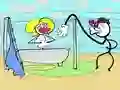 เกมส์ปริศนาขโมย Troll Stickman เกมออนไลน์