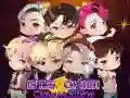 BTS Chibi ตู้กดของ เกมออนไลน์