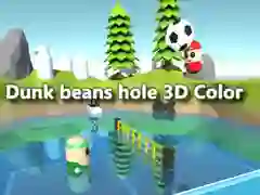 โยนถั่วลงในหลุมสี 3D เกมออนไลน์ โยนถั่วลงในหลุมสี 3D เกมออนไลน์