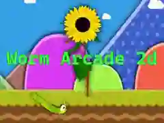เวิร์มอาร์เคด2D เกมออนไลน์