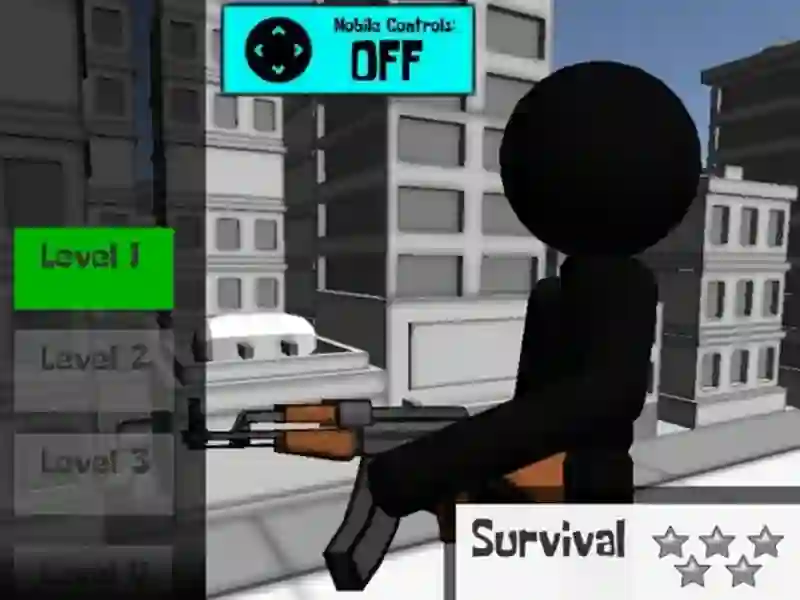 Stickman Gun Shooter 3D เกมออนไลน์