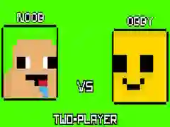 นูบ vs อ๊อบบี้ ผู้เล่นสองคน เกมออนไลน์