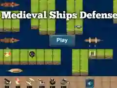 การป้องกันเรือในยุคกลาง เกมออนไลน์