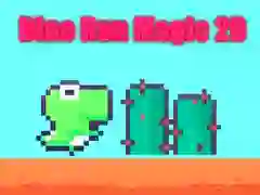 วิ่งไดโนเสาร์เวทมนตร์ 2D เกมออนไลน์