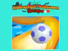 ลูกบอลกลิ้งหนีวันฮาโลวีน เกมออนไลน์