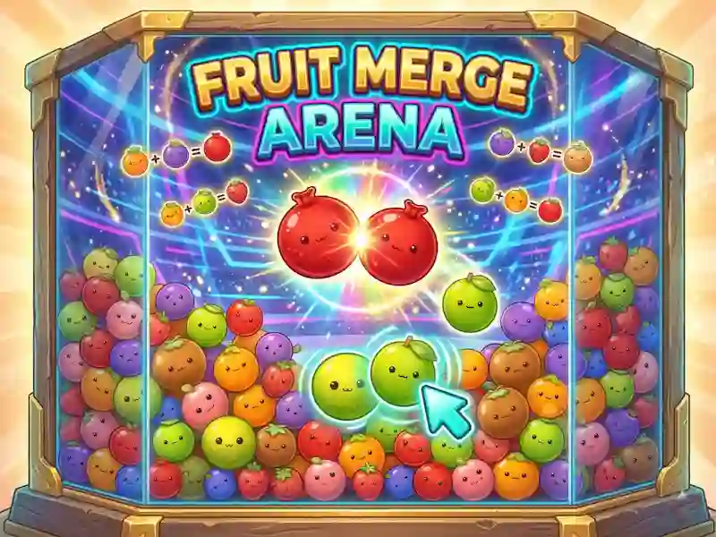 Fruit Merge Arena เกมออนไลน์