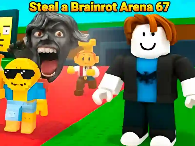 ขโมย Brainrot Arena 67 เกมออนไลน์