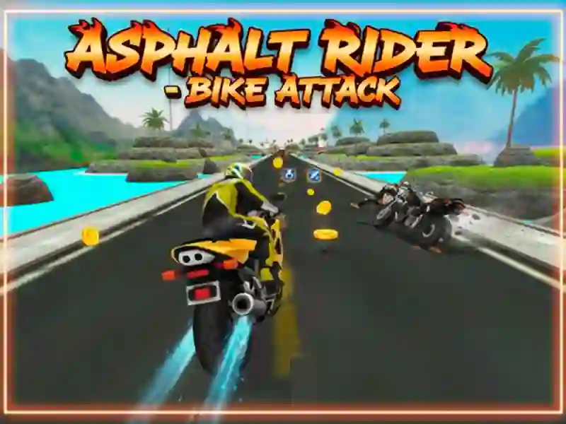 Asphalt Rider — โจมตีจักรยาน เกมออนไลน์
