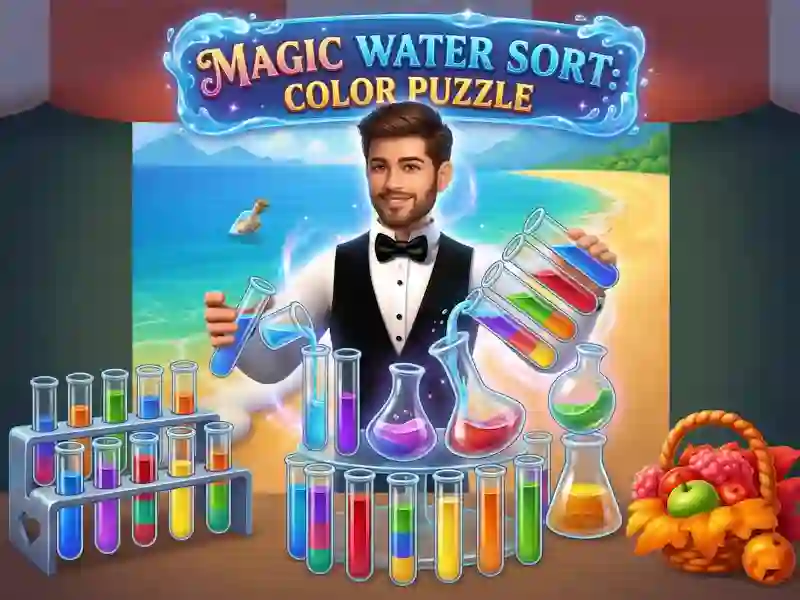 Magic Water Sort: Color Puzzle เกมออนไลน์